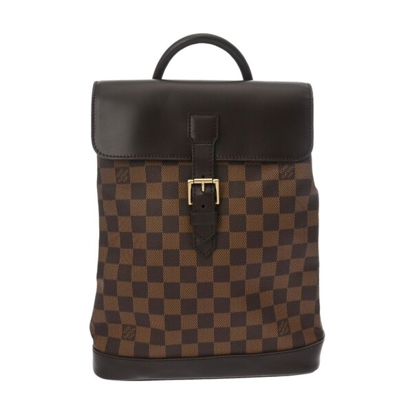 LOUIS VUITTON Brown Damier Canvas Backpack main image 10